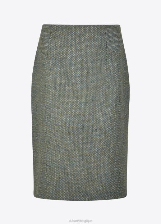 628F512 vêtements sorbier des oiseleurs Dubarry femmes jupe en tweed fougère