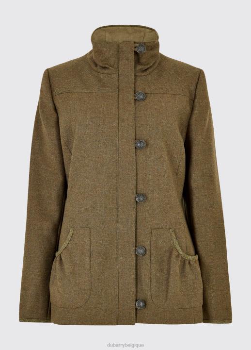 628F515 vêtements blé Dubarry femmes veste en tweed fougère