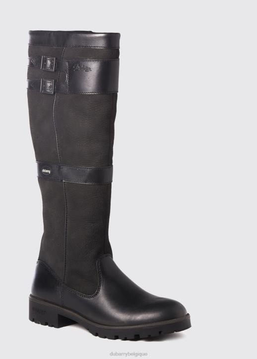 628F52 chaussure noir Dubarry femmes botte de campagne longford