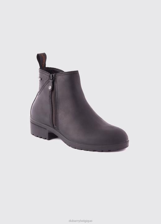 628F524 chaussure noir Dubarry femmes botte en cuir carlow