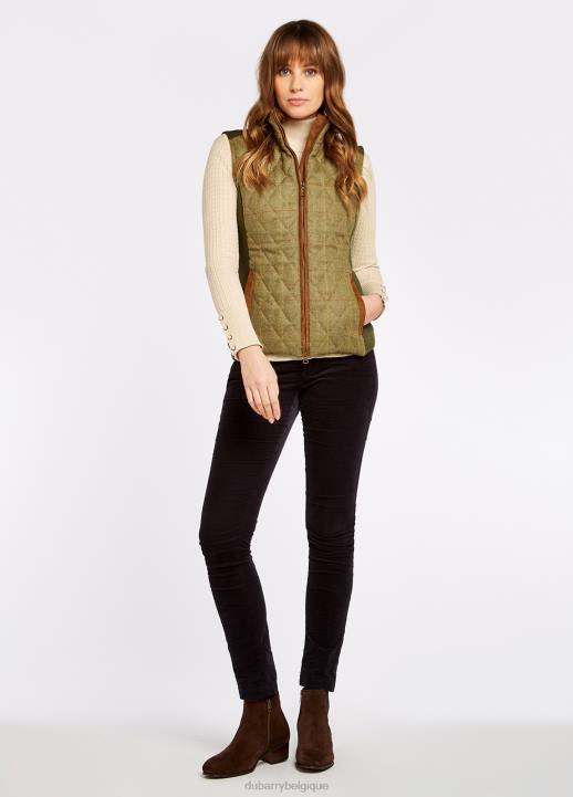 628F532 vêtements orme Dubarry femmes gilet en tweed de genévrier