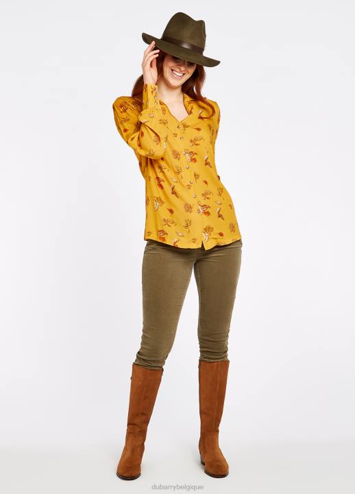 628F539 vêtements récolte Dubarry femmes chemise edelweiss