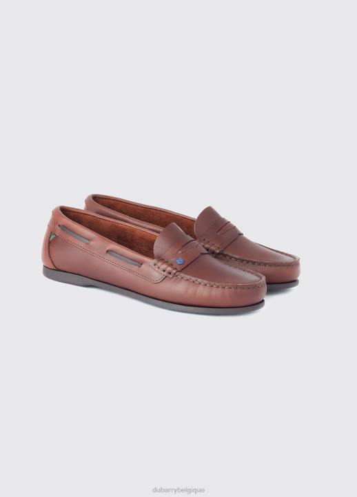 628F54 chaussure acajou Dubarry femmes chaussure de pont Belize
