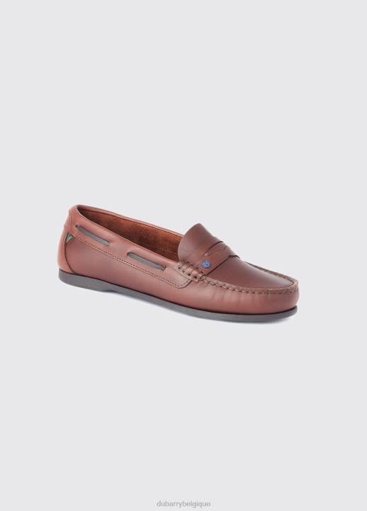 628F54 chaussure acajou Dubarry femmes chaussure de pont Belize