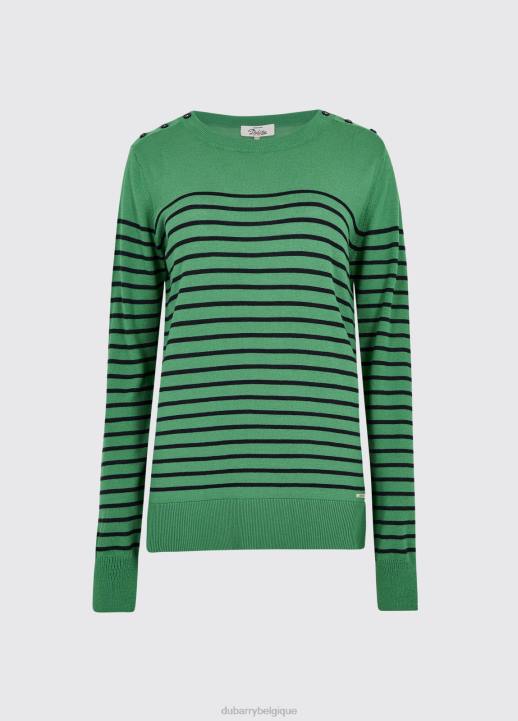 628F547 vêtements vert kelly Dubarry femmes pull léger portlaw