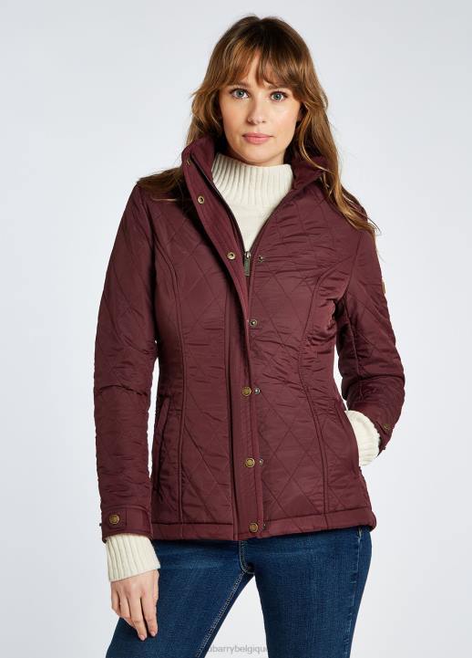 628F553 vêtements groseille Dubarry femmes veste matelassée camlodge