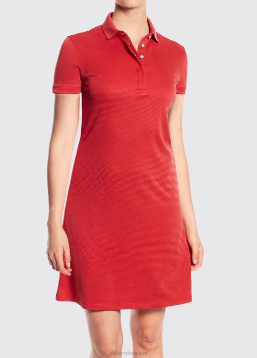 628F562 vêtements coquelicot Dubarry femmes robe ardée