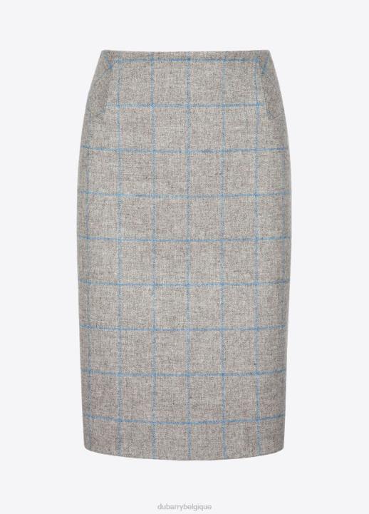 628F565 vêtements schiste argileux Dubarry femmes jupe en tweed fougère
