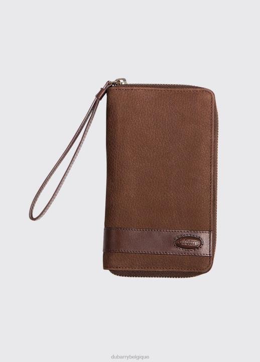628F573 accessoires noyer Dubarry femmes portefeuille en cuir Letterkenny