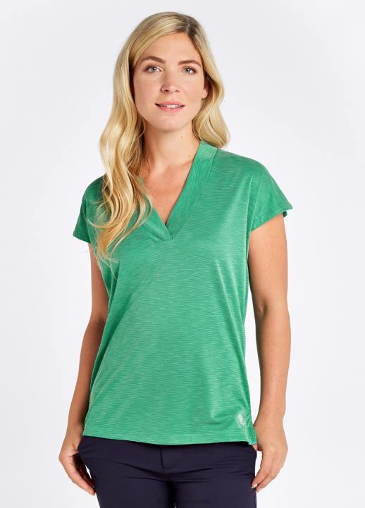 628F576 vêtements vert kelly Dubarry femmes coolestown - haut à mancherons