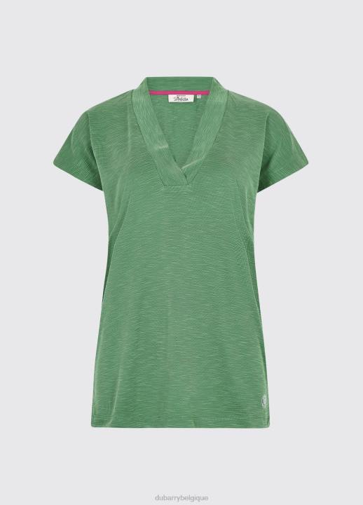 628F576 vêtements vert kelly Dubarry femmes coolestown - haut à mancherons