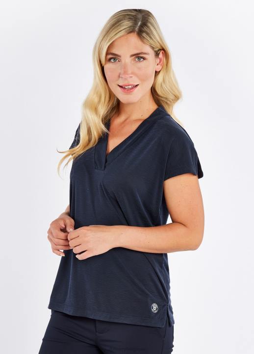 628F577 vêtements marine Dubarry femmes coolestown - haut à mancherons