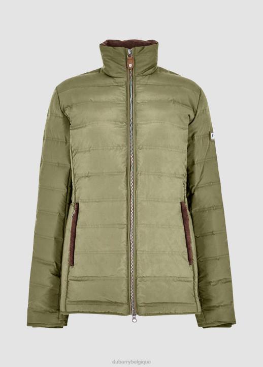 628F578 vêtements vert sombre Dubarry femmes doudoune ballinroe