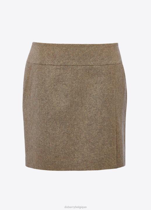 628F579 vêtements martre Dubarry femmes jupe en tweed à fleurs