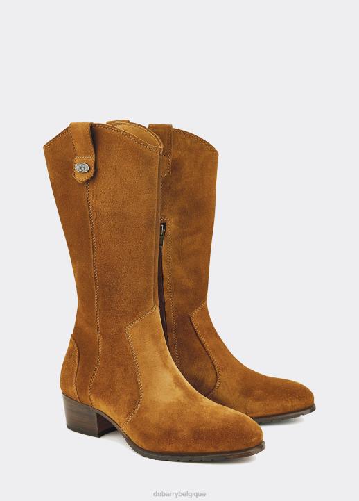 628F583 chaussure chameau Dubarry femmes botte à semelle en cuir portobello