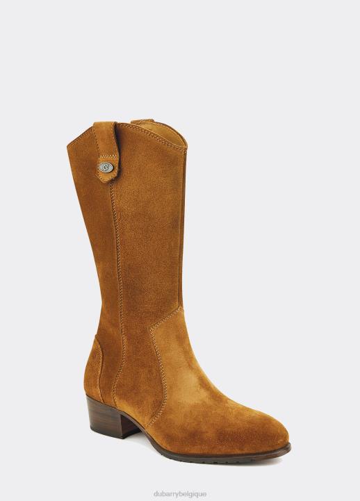 628F583 chaussure chameau Dubarry femmes botte à semelle en cuir portobello
