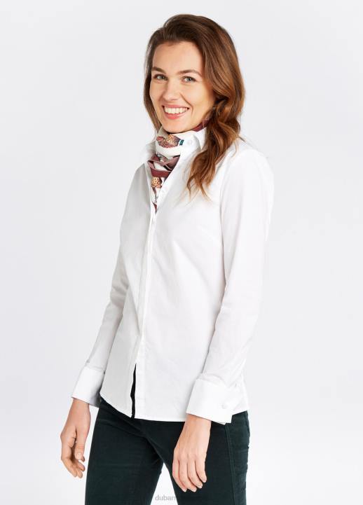 628F588 vêtements blanc Dubarry femmes chemise jonquille