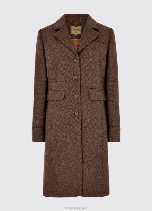 628F611 vêtements bois de chêne Dubarry femmes veste en tweed prunellier