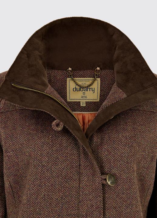 628F613 vêtements bois de chêne Dubarry femmes veste en tweed fougère