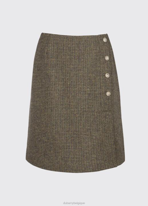 628F620 vêtements bruyère Dubarry femmes jupe slim en tweed marjolaine