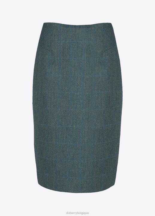 628F638 vêtements brume Dubarry femmes jupe en tweed fougère