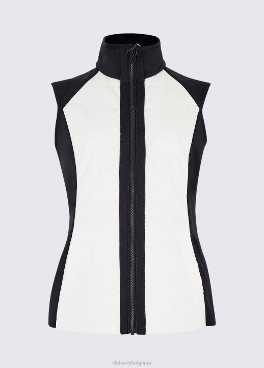 628F643 vêtements blanc multicolore Dubarry femmes gilet foyle