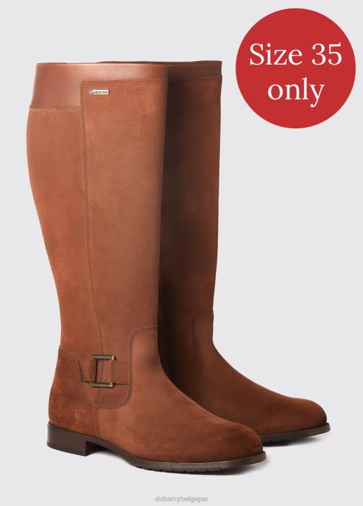 628F656 chaussure roux Dubarry femmes botte à semelle en cuir limerick