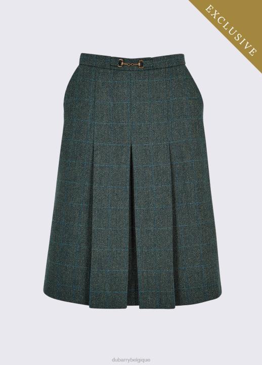 628F658 vêtements brume Dubarry femmes jupe en tweed en épicéa