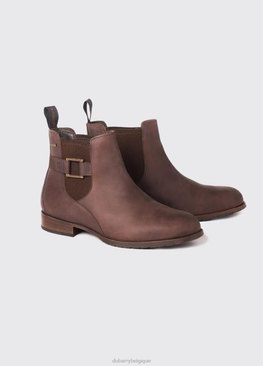 628F660 chaussure vieux rhum Dubarry femmes botte à semelle en cuir monaghan