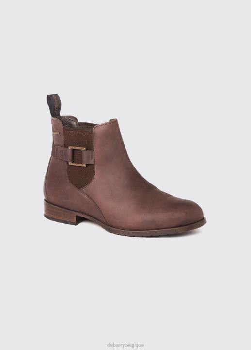 628F660 chaussure vieux rhum Dubarry femmes botte à semelle en cuir monaghan