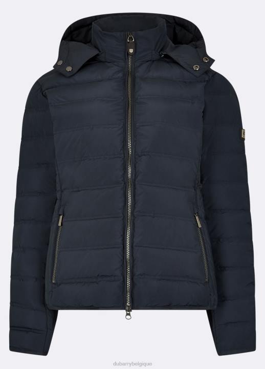 628F663 vêtements marine Dubarry femmes manteau matelassé Kilkelly