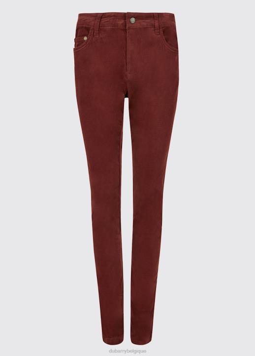 628F671 vêtements roux Dubarry femmes jean chèvrefeuille