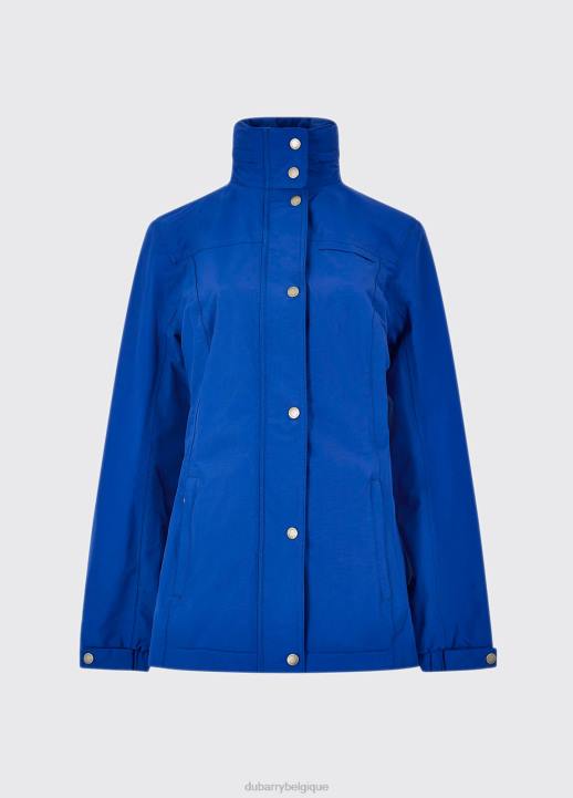 628F672 vêtements bleu royal Dubarry femmes veste aran