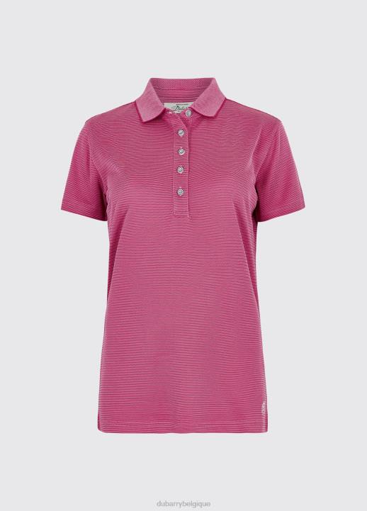 628F681 vêtements orchidée Dubarry femmes polo edenderry