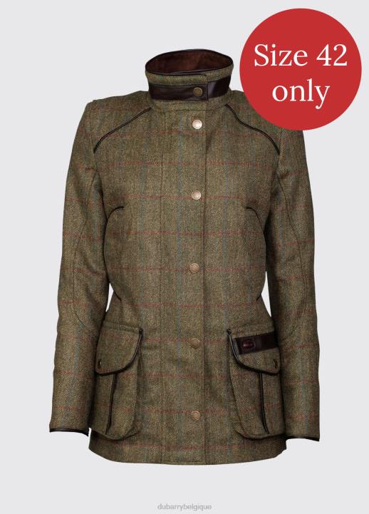 628F683 vêtements mousse Dubarry femmes veste en tweed marlfield