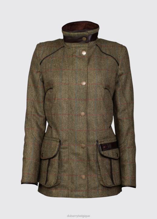 628F683 vêtements mousse Dubarry femmes veste en tweed marlfield