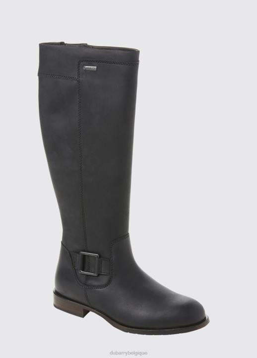 628F687 chaussure noir Dubarry femmes botte à semelle en cuir limerick