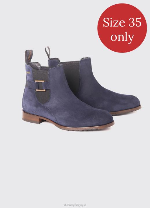 628F695 chaussure marine française Dubarry femmes botte à semelle en cuir monaghan