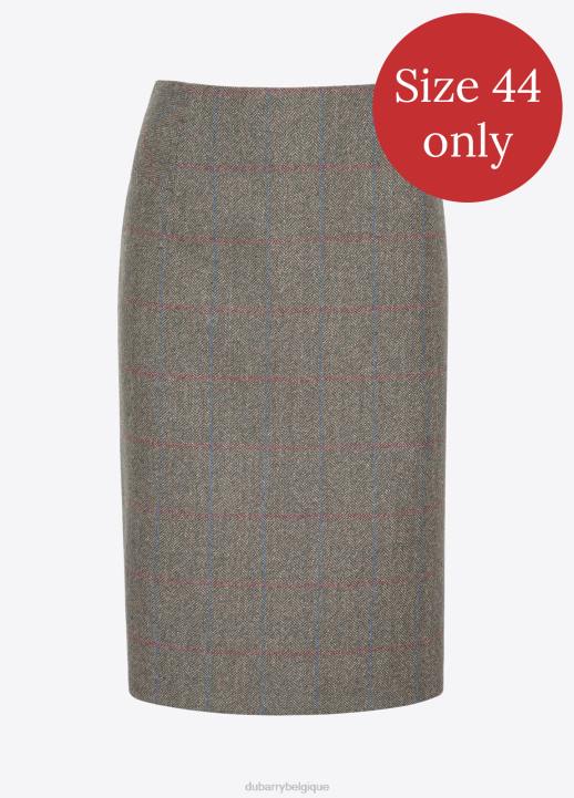 628F702 vêtements mousse Dubarry femmes jupe en tweed fougère