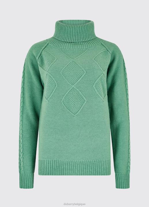 628F704 vêtements pomme sauvage Dubarry femmes belleek - pull épais à col roulé