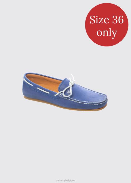 628F709 chaussure cobalt Dubarry femmes mocassins bahamas