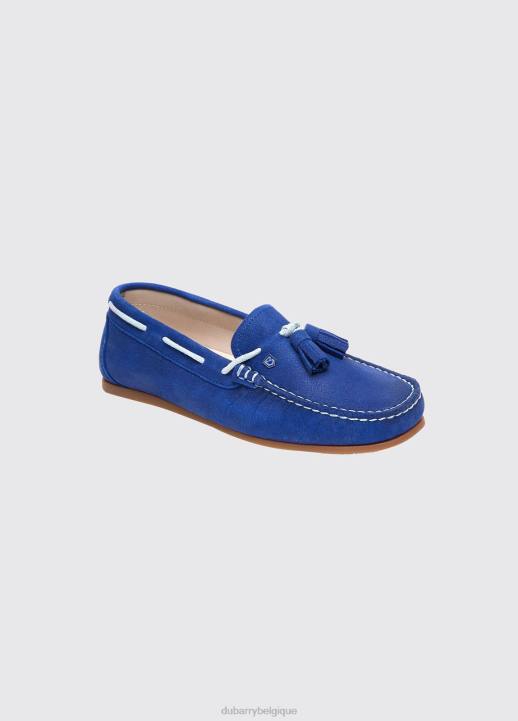 628F711 chaussure cobalt Dubarry femmes mocassin de la Jamaïque