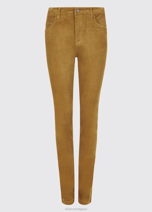 628F715 vêtements moutarde Dubarry femmes jean chèvrefeuille