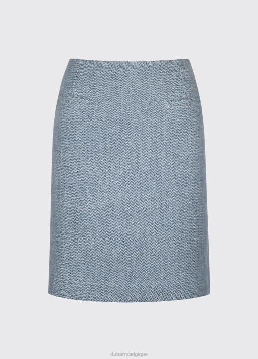 628F719 vêtements bleu Dubarry femmes jupe femme en lin tournesol