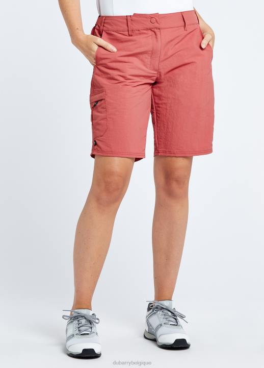 628F720 vêtements rouge impérial Dubarry femmes short ras du cou Minorque
