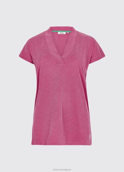 628F724 vêtements orchidée Dubarry femmes coolestown - haut à mancherons