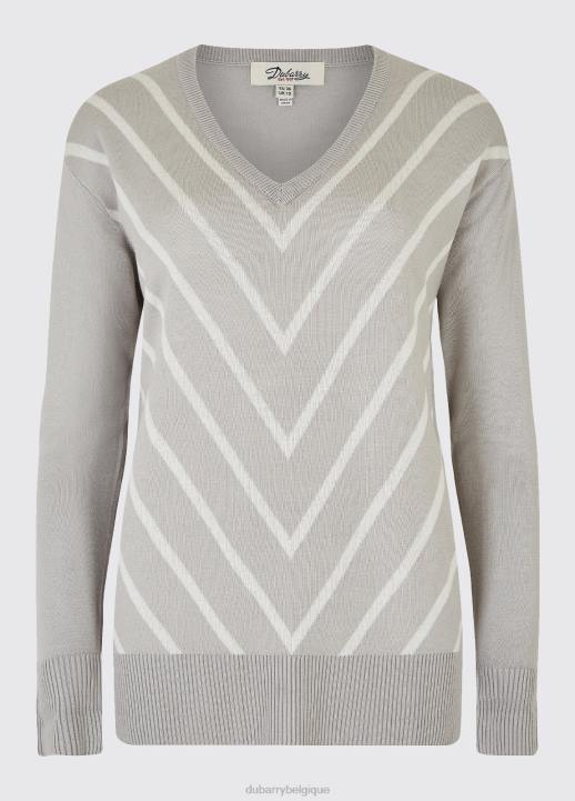 628F726 vêtements platine Dubarry femmes pull pilltown