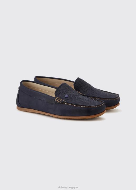628F73 chaussure marine Dubarry femmes mocassin cannes