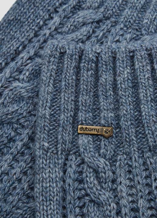 628F738 accessoires bleu ardoise Dubarry femmes gants tricotés tory