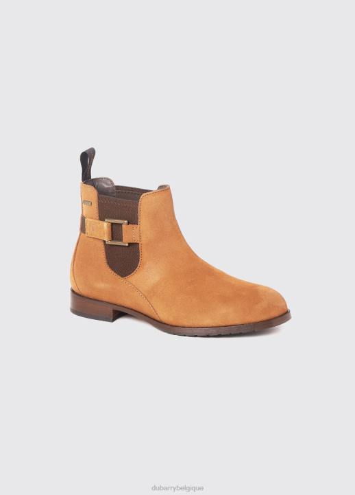 628F747 chaussure chameau Dubarry femmes botte à semelle en cuir monaghan